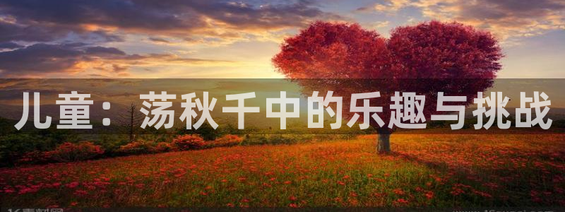 儿童：荡秋千中的乐趣与挑战